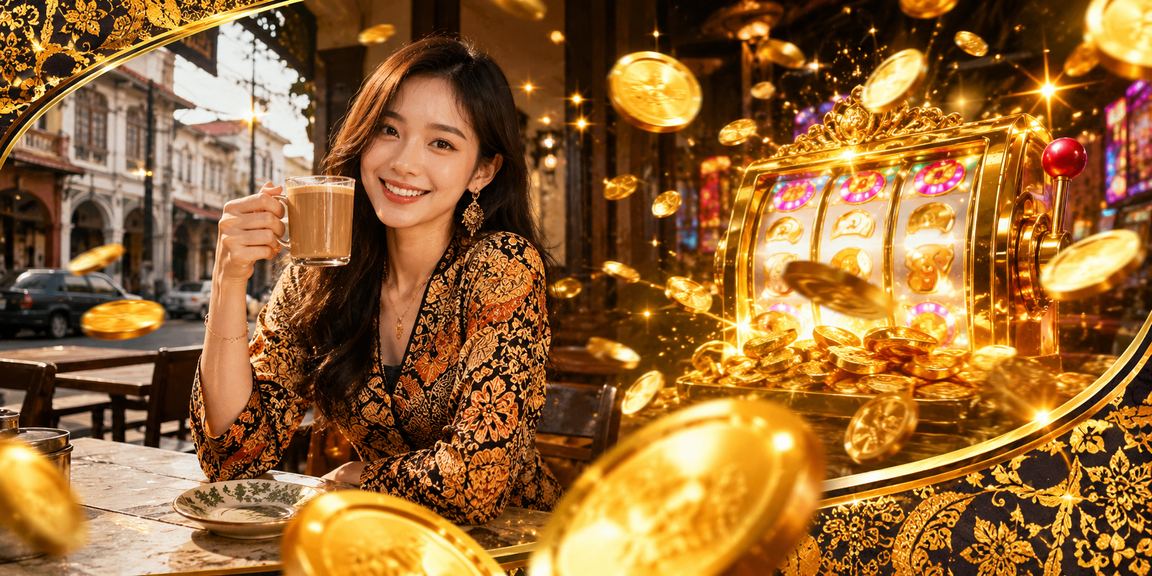 Permainan slot bergaya batik Ipoh dengan antara muka mudah alih mt4